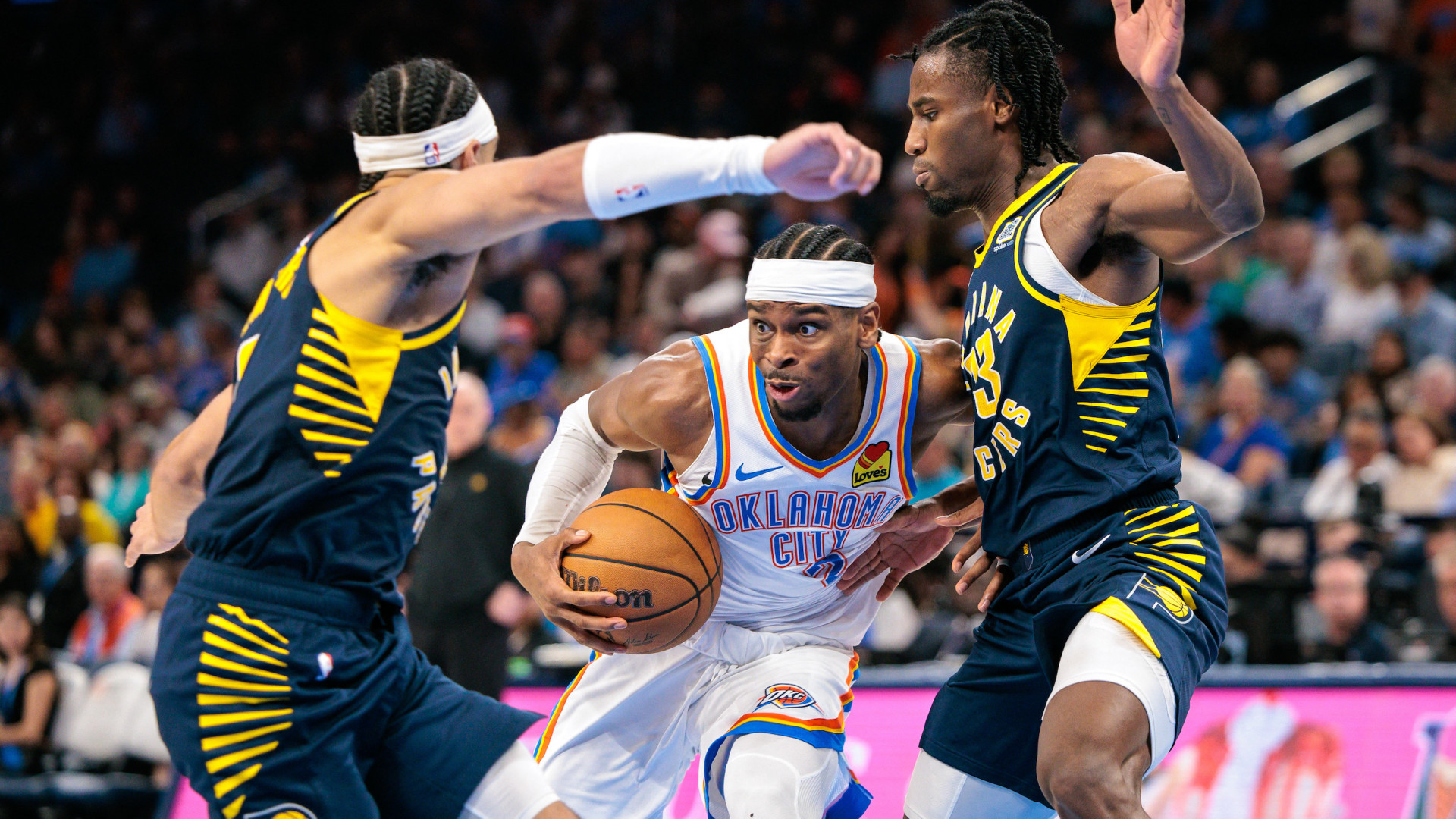 Pacers v Thunder Cover
